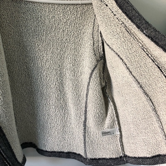 ⭐️NWOT Gap 100% Cotton Grey Moto Jacket - Picture 9 of 12